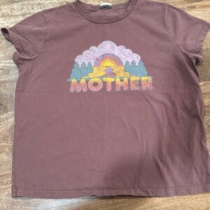 Mother denim T-shirt, size large women’s